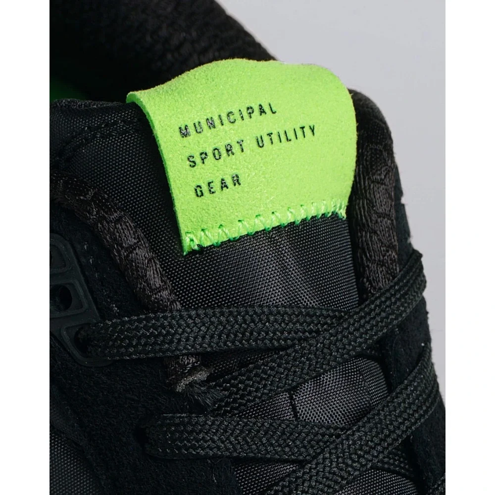 MUNICIPAL® (Women's 9/9.5) (EU 40) M.OG Origin Shoes in Black/Black/Lime - $180